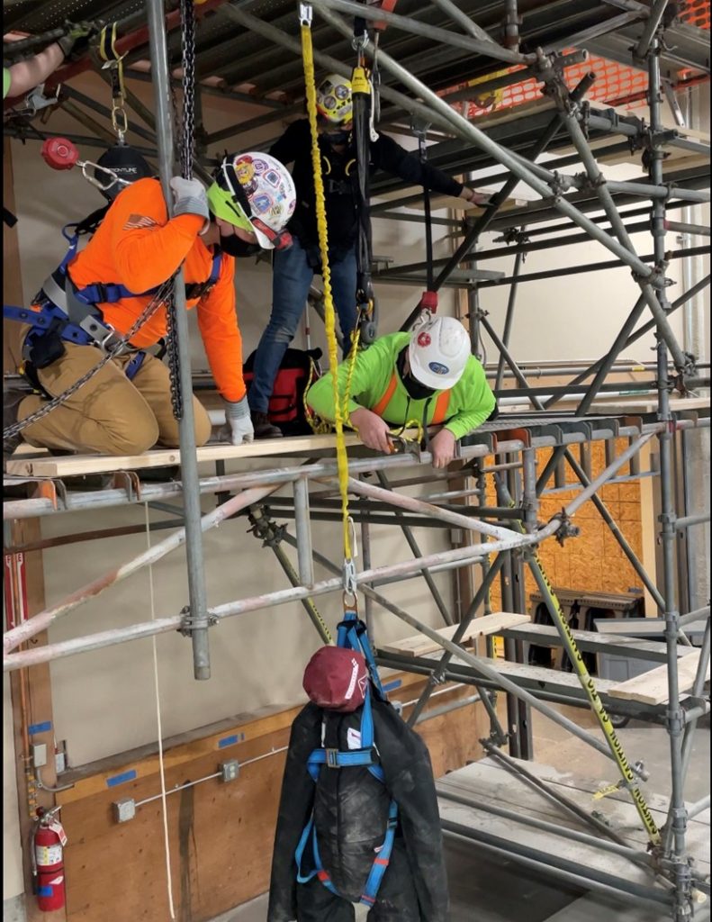 Advanced fall protection rescue hands on millbury nasctf